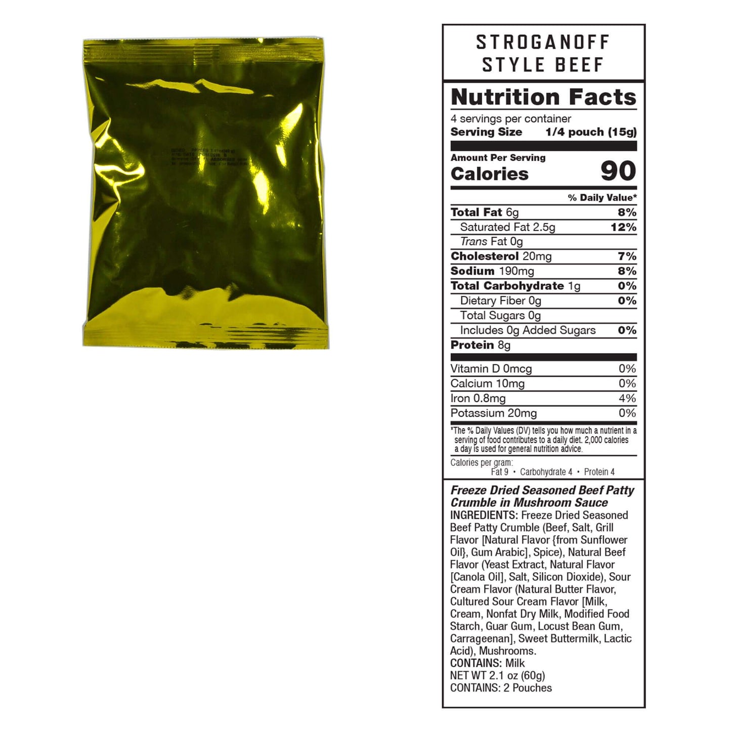 Meat and Rice - 80 Serving Grab and Go Survival Food Kit