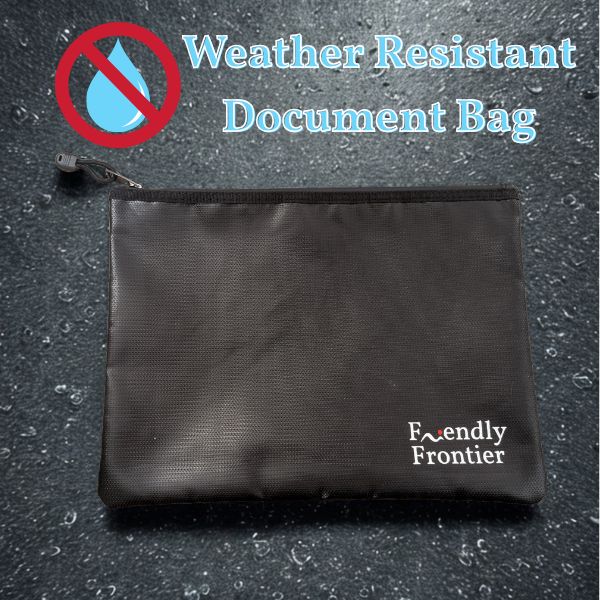 Weather-Resistant Document Pouch