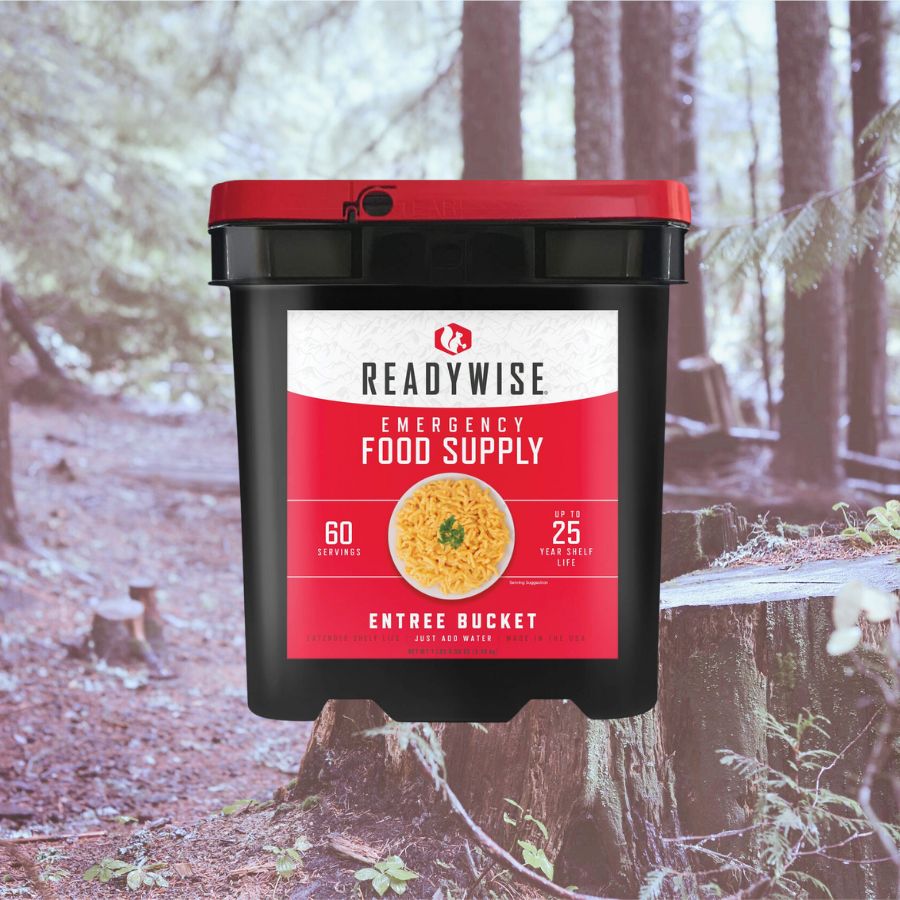 Entrees Only - 60 Serving Survival Food Grab and Go Kit