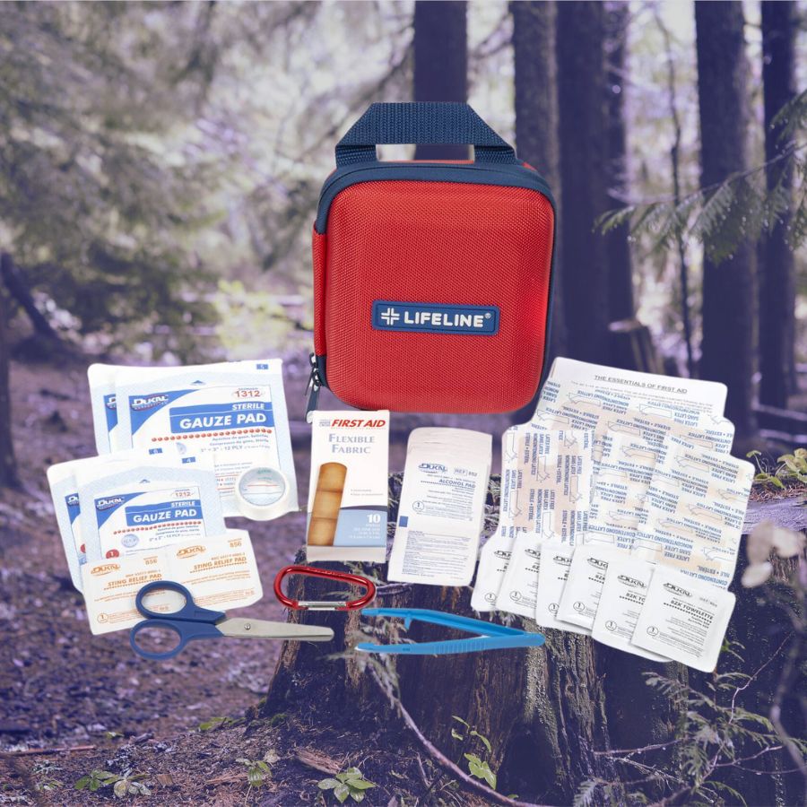 First Aid Kit - Sturdy Case - 53 Piece Kit