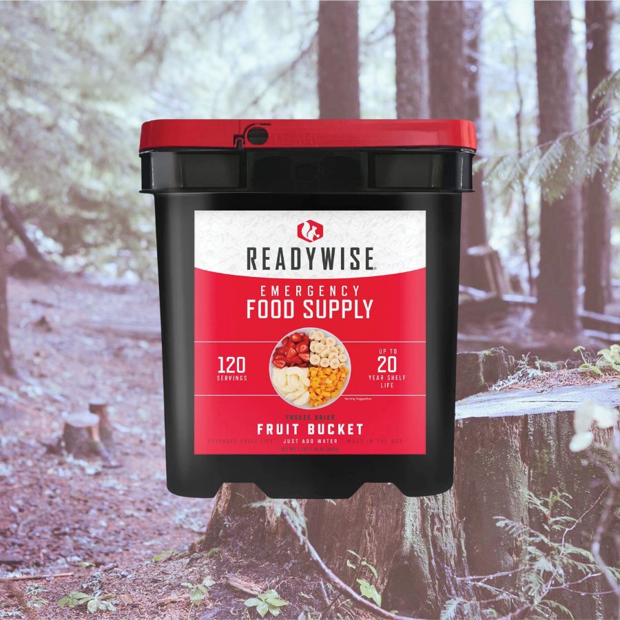 Freeze Dried Fruit - 120 Serving Survival Food Kit
