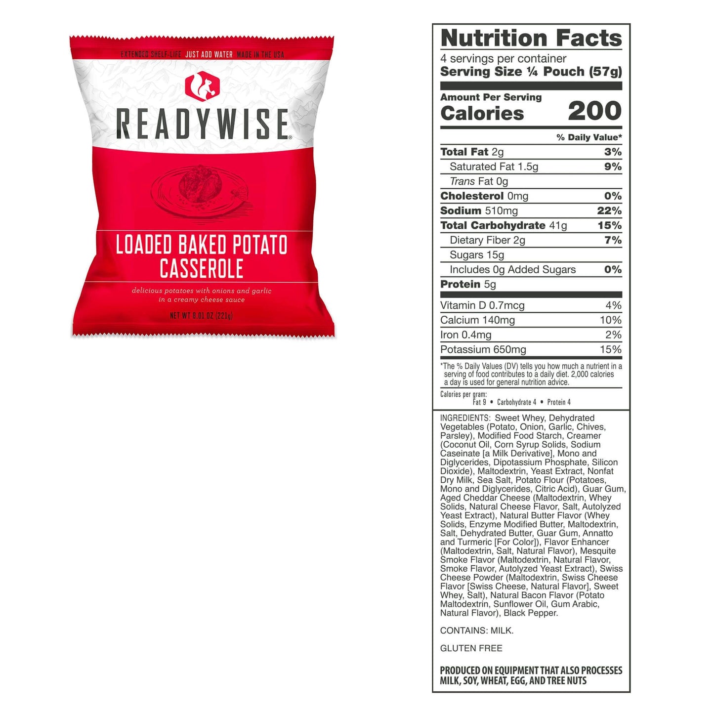 Gluten-Free 84 Serving Survival Food Kit