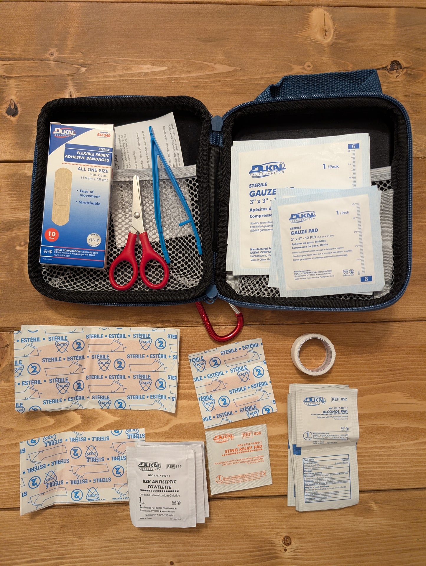 First Aid Kit - Sturdy Case - 53 Piece Kit