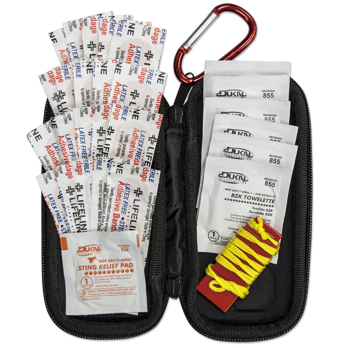 First Aid Kit - Sturdy Case - 53 Piece Kit