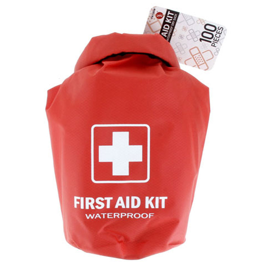 Waterproof First Aid Kit - 100 Piece Kit