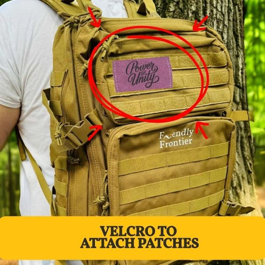 Backpack - Large Durable Survival Hiking Outdoor Backpack