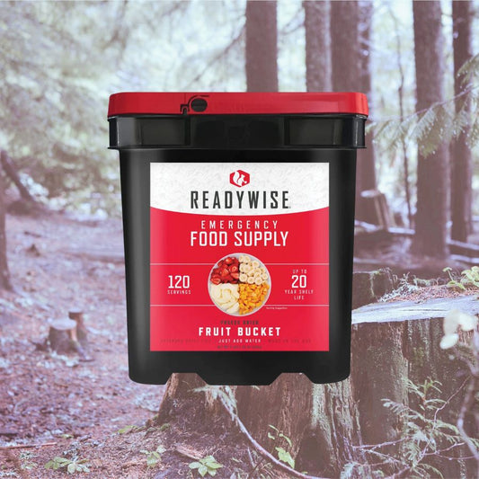 Freeze Dried Fruit - 120 Serving Survival Food Kit