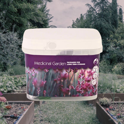 Paquete de semillas de hierbas medicinales: semillas tradicionales a granel para almacenamiento a largo plazo